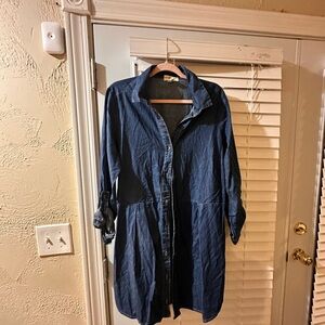 Denim dress